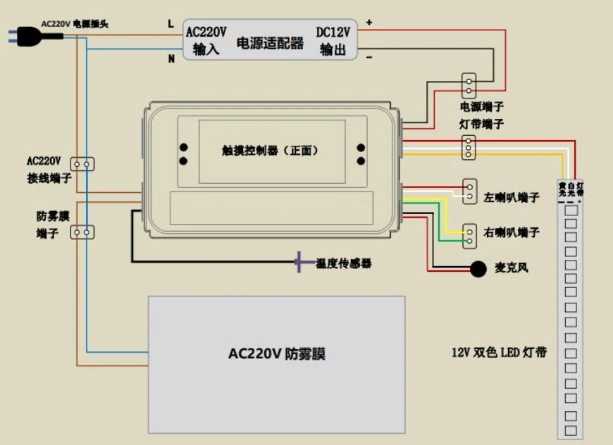 mirror bluetooth module 3